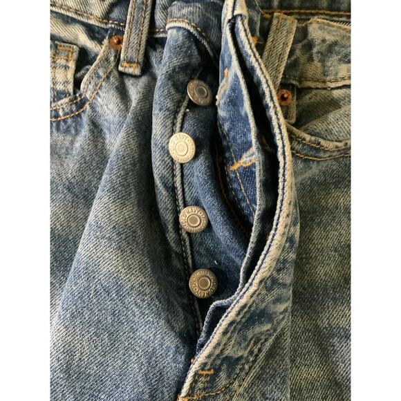 Old Navy Jeans Womens 4 Tall Button Fly OG Straight Extra High Rise Secret Slim - Picture 12 of 13